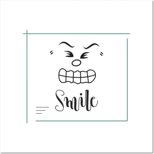 smile Posters and Art